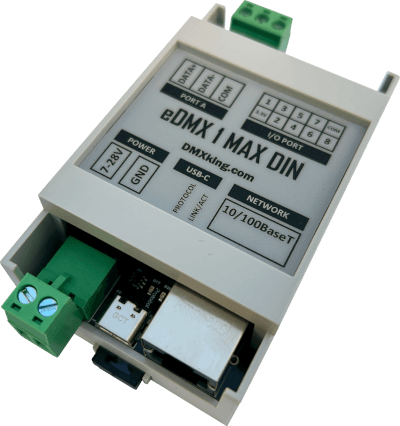 DMX King eDMX1 MAX DIN - зображення 1