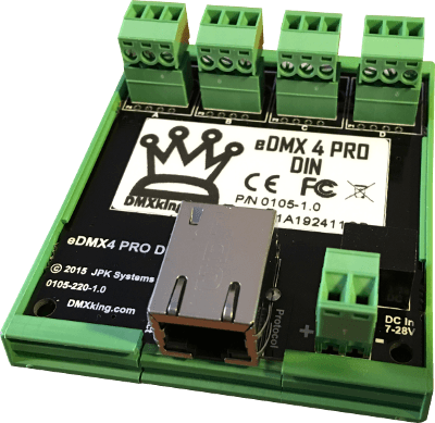 DMX King eDMX4 PRO DIN - зображення 1