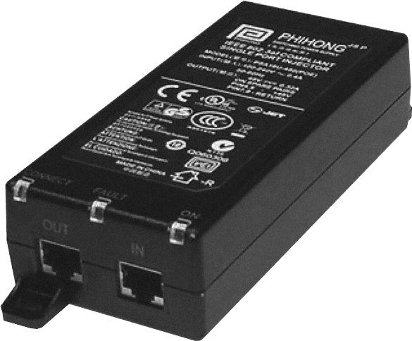 DMX King Power Over Ethernet 802.3af compliant injector - зображення 1