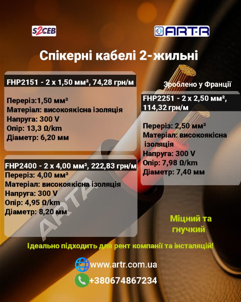 CAE Спікерні кабелі S2CEB - зображення 1