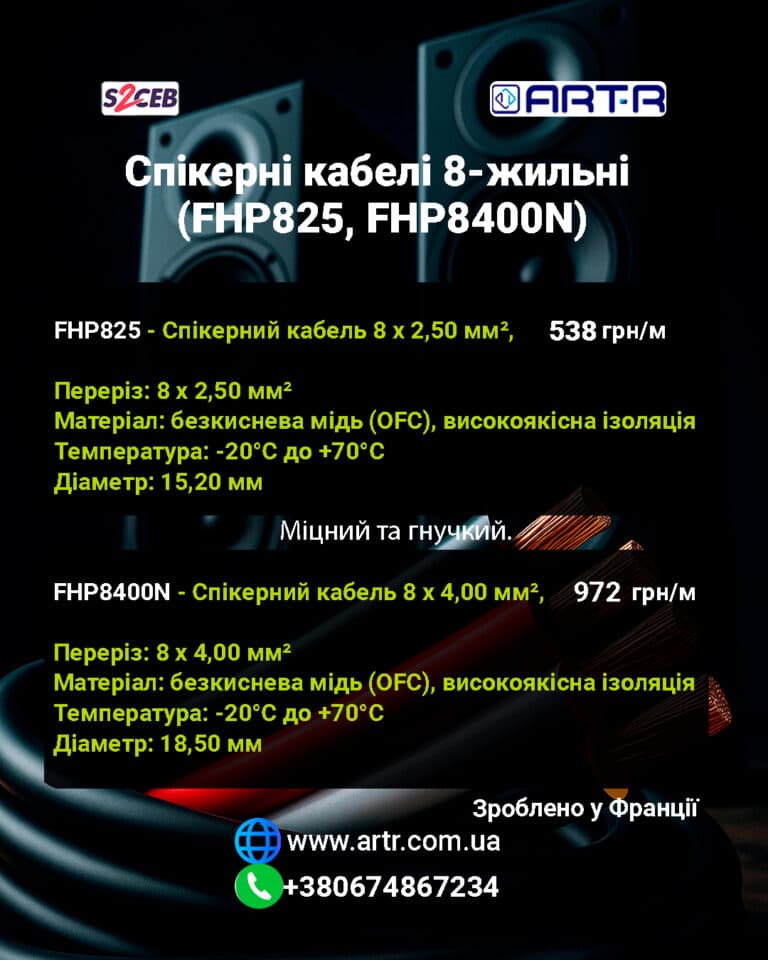 CAE Спікерні кабелі S2CEB - зображення 3