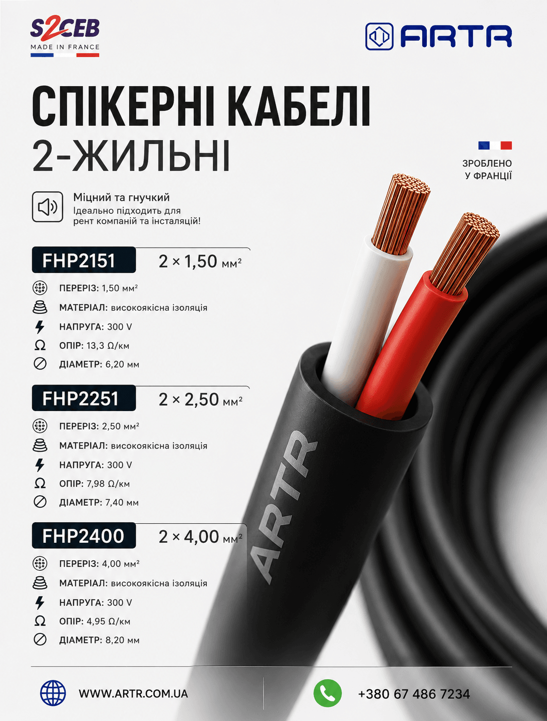 CAE Спікерні кабелі S2CEB 1